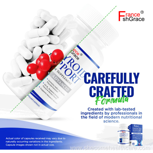 Thyroid Support Supplement with Iodine B12 Zinc Selenium